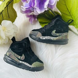 Toddler Air Jordan Legacy 312 Camo Suede Sneakers